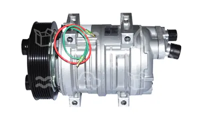 kompresor UNI ZEXEL TM 21, řemenice 141 mm - PV8, 24V, připojení Příruba